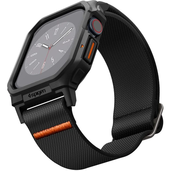 Spigen Lite Fit Pro remienok s krytom Apple Watch 10/11 (46mm) matne čierny - Remienky - Hlavný obrázok