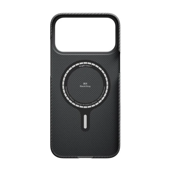 Pitaka Ultra-Slim Case MagSafe kryt iPhone 17 Pro Black/Grey - Puzdra - Obrázok 36050b46b6344c1782dfd1ac96631cdf