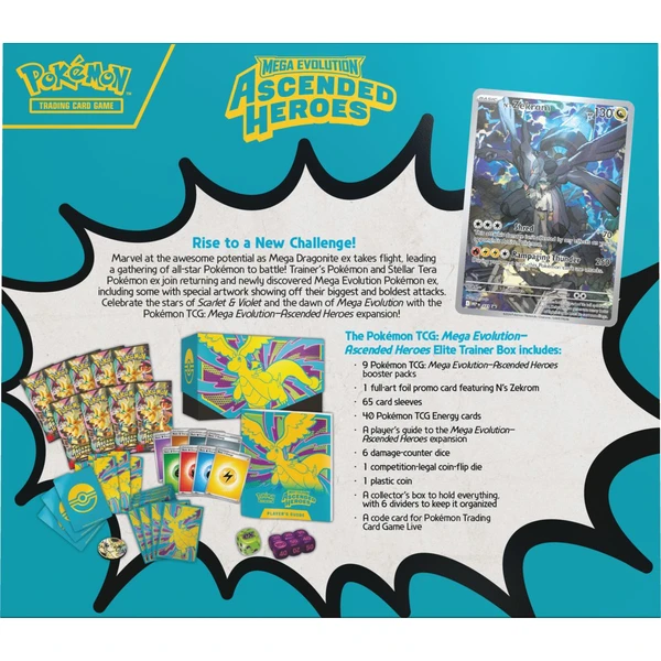 Pokémon TCG: ME02.5 - Ascended Heroes Elite Trainer Box - Pokémon karty - Obrázok 360R000K01