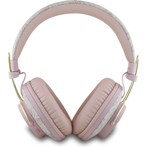 Guess PU 4G Metal Logo ENC bezdrôtové slúchadlá ružová - Slúchadlá - Obrázok 36316a165bdb4e53badf8820cb89c552