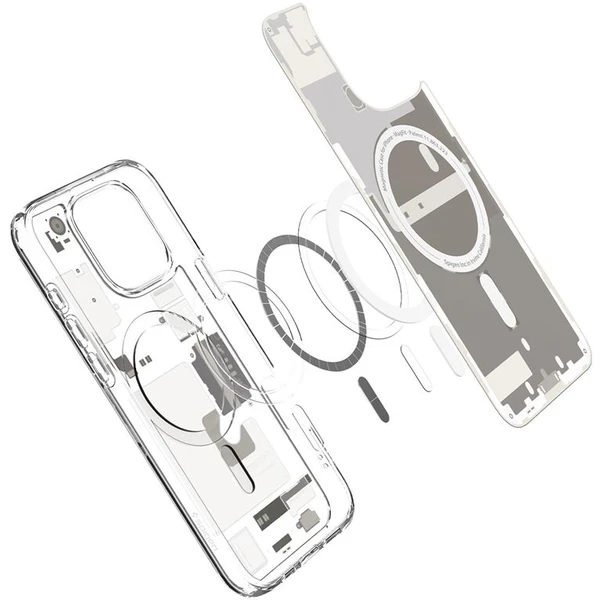 Spigen Ultra Hybrid MagSafe kryt iPhone 16 Pro Max zero one natural titanium - Puzdra - Obrázok 3673bba0fcf84559a5e6333565df74e7