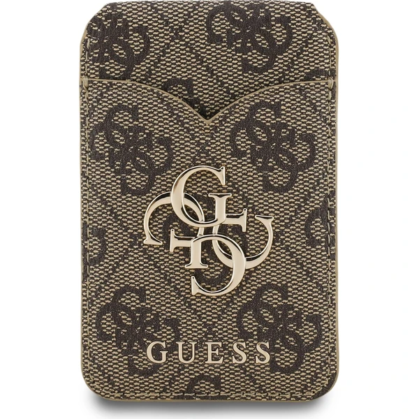 Guess PU 4G Mirror MagSafe Cardslot peňaženka so stojanom hnedá - Peňaženky - Obrázok 368afd2720f04cf9b5c128d11ee016ab