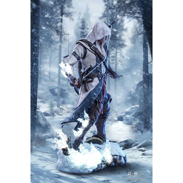 Soška PureArts Assassin Creed - 1/8 Animus Connor 27,3 cm - Sochy a sošky - Obrázok 36DF000N01