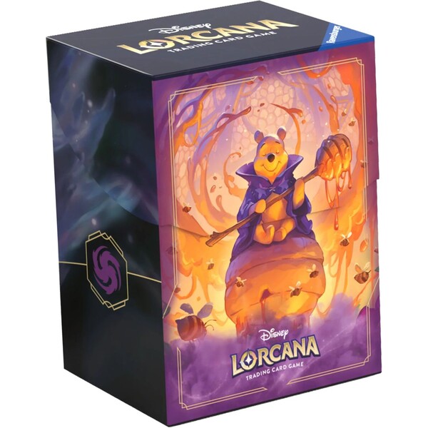 Disney Lorcana: Azurite Sea - Deck Box Winnie the Pooh, Hunny Wizard