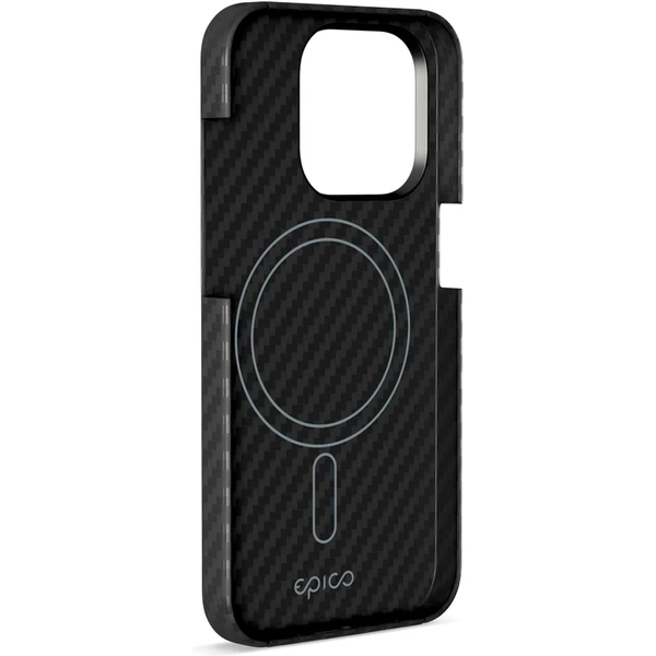 Epico Mag+ Carbon Case pre iPhone 15 Pro čierny - Puzdra - Obrázok 36Q3000J01