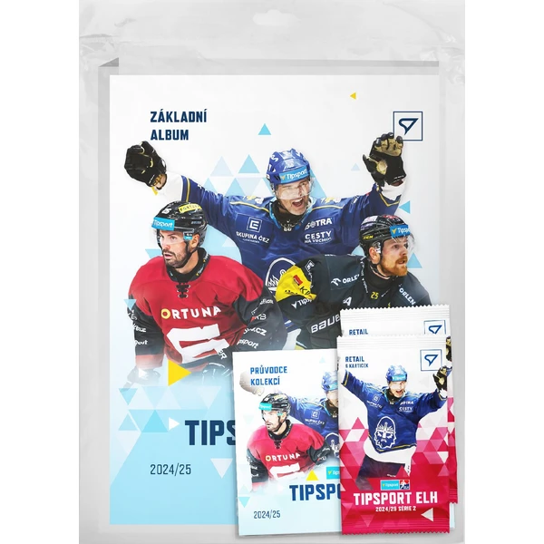 Hokejové karty SportZoo Tipsport ELH 2024/2025 2. séria Štartovací balíček - Hokejové karty - Hlavný obrázok