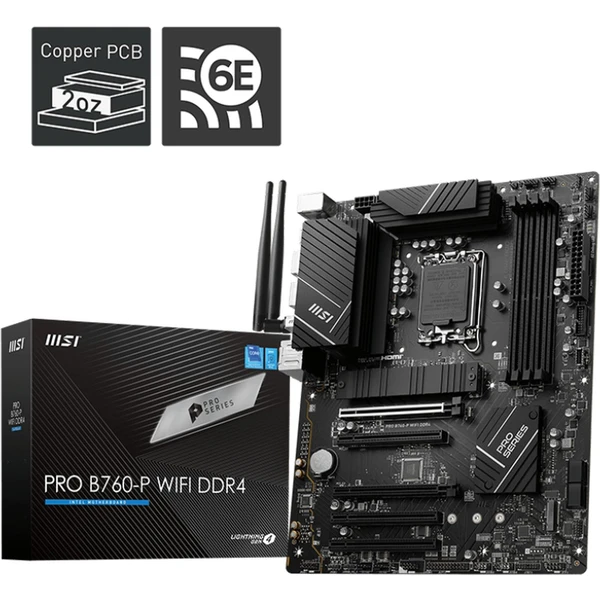 MSI PRE B760-P WIFI DDR4 - Základné dosky - Obrázok 36V4000L01