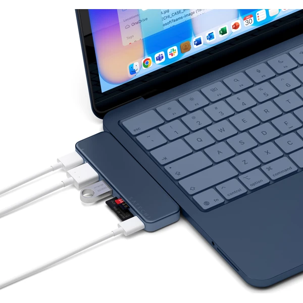Satechi USB-C Snap Hub (1x HDMI 4K 60Hz, 1x USB-C až 5 Gbps, 1x USB-A 3.0 až 5 Gbps, 1xUSB-C P - USB huby - Obrázok 36d6faf6bfcd4089b13c8dc007051846