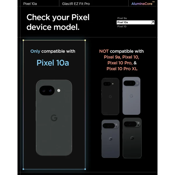 Spigen Glass tR EZ Fit Pro sklo Google Pixel 10a (2 ks) - Ochranné fólie a sklo - Obrázok 36e84399d2a945f69b219bba7f56bfec