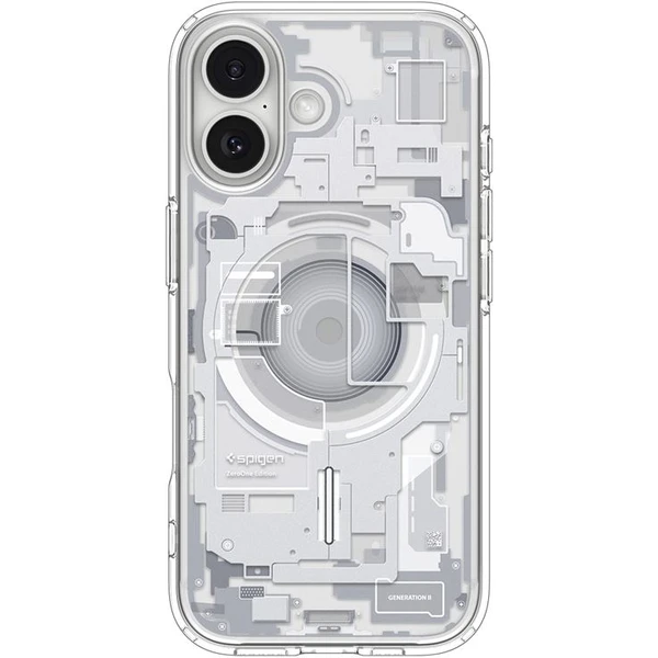 Spigen Ultra Hybrid MagSafe kryt iPhone 17 zero one white - Puzdra - Obrázok 3701aab4f9dd400992396b99d75b2a13