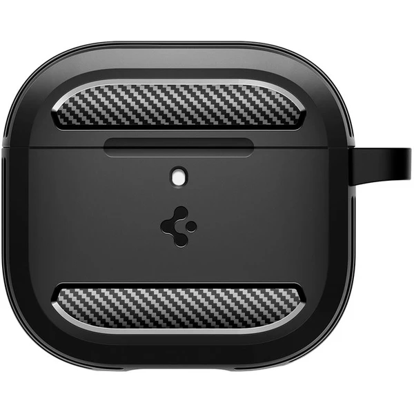 Spigen Rugged Armor puzdro AirPods 4 matne čierne - Puzdra - Obrázok 371ac17fad4e444386816fb232e52ff9