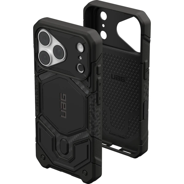 UAG Monarch Pro MagSafe, uhlíkové vlákno - iPhone 2026 Pro/17 Pro - Puzdra - Obrázok 37236324d9114f36b4c92ce6081f25a3