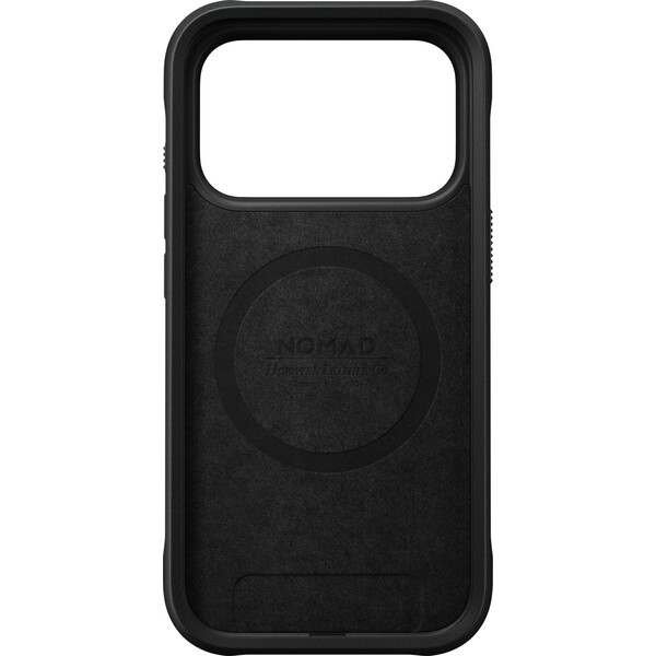 Nomad Rugged Leather (Horween) MagSafe kožený kryt iPhone 17 Pro/18 Pro Rustic Brown - Puzdra - Obrázok 372709e4fecc405dab92507daa8e0ba2
