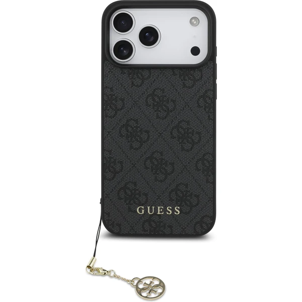 Guess 4G Charm kryt iPhone 17 Pro Max šedý - Puzdra - Obrázok 37559e5dfd68445d8e58ae049c636b9c