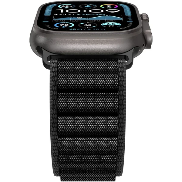 Spigen Fabric Band (hook) remienok Apple Watch 49/46/45/44mm čierny - Remienky - Obrázok 37559f608c264a1c8d7b787e18cd619d