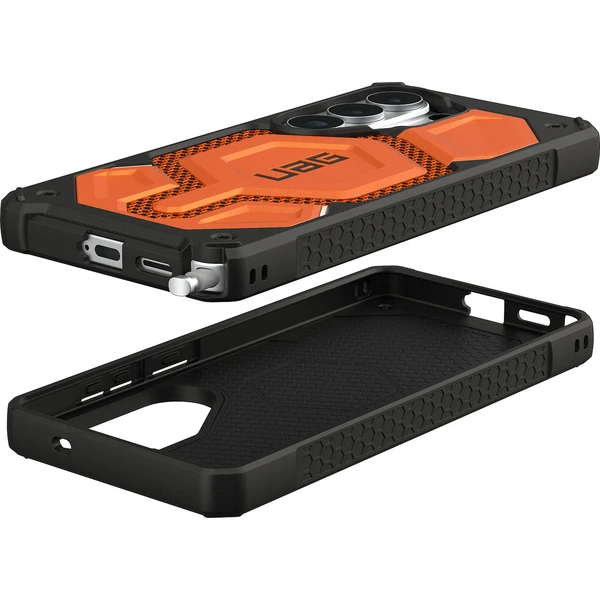 UAG Monarch Pro MagSafe Kevlar kryt Samsung Galaxy S26 Ultra oranžový - Puzdra - Obrázok 37582cbc357d4a608acf89233ffd1213