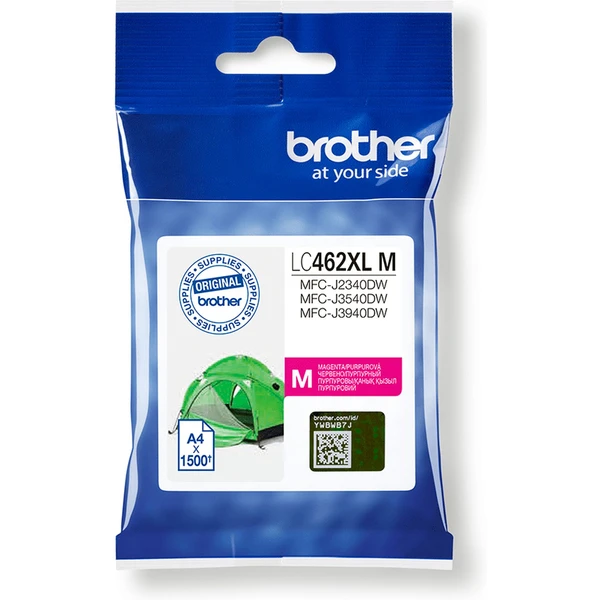 Brother LC462XLM atrament purpurový - Tonery - Hlavný obrázok