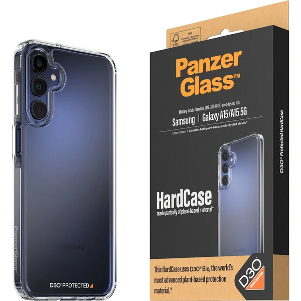 PanzerGlass HardCase D3O Samsung Galaxy A15/A15 5G - Puzdra - Obrázok 37D1000O01