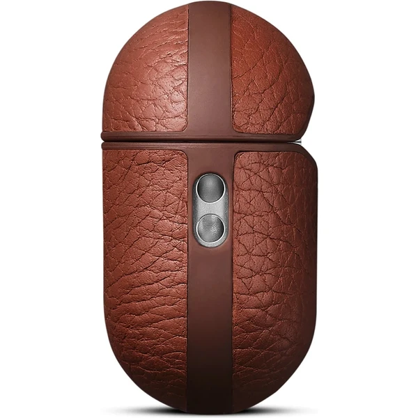 Woolnut Leather kožené puzdro pre AirPods Pro 2. generácia hnedé - Puzdra - Obrázok 37KR100501
