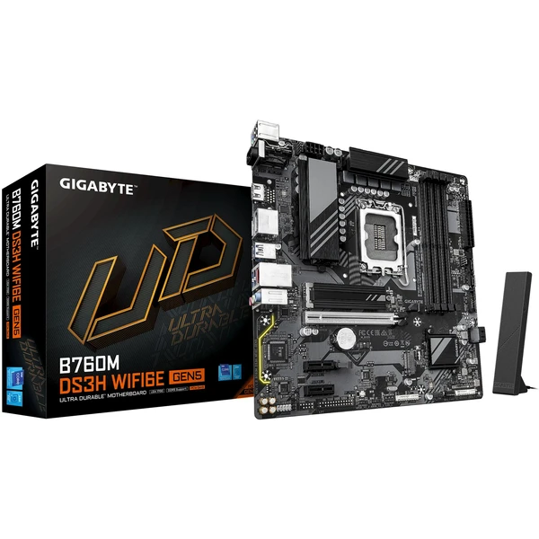 GIGABYTE B760M DS3H WIFI6E GEN5 - Základné dosky - Obrázok 37MH000K01
