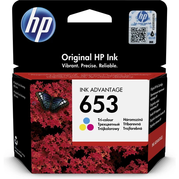 HP 3YM74AE č. 653 Viacfarebná originálna - Cartridge - Hlavný obrázok