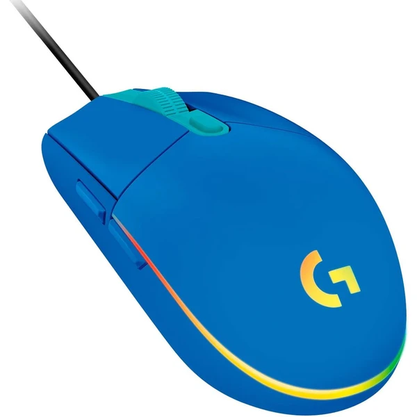 Logitech G203 LIGHTSYNC myš modrá - Myši - Obrázok 37QIF00101