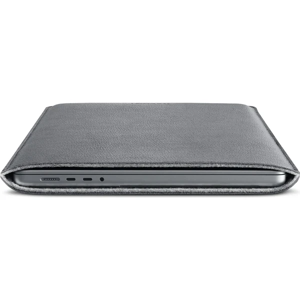 Woolnut kožené Sleeve puzdro pre 16" MacBook Pro šedé - Puzdra - Obrázok 37SR100501