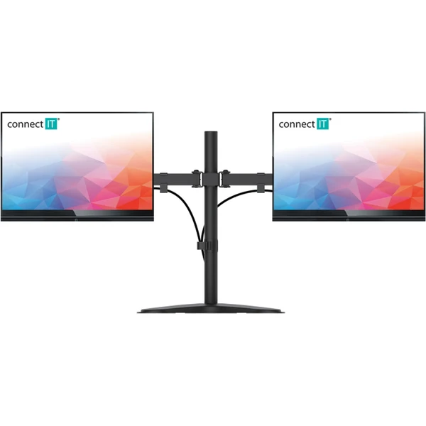 CONNECT IT TwinArm Basic Beta stolný držiak na 2 monitory - Držiaky pre obrazovky - Obrázok 37YFF00101
