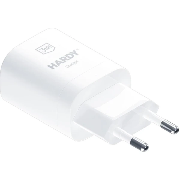 3mk sieťová nabíjačka - HARDY Charger 33W, GaN 1x USB-C (PD) pre Apple, biela - Nabíjačky - Obrázok 37d03a5a60c747dfaec82a6fd21958a1