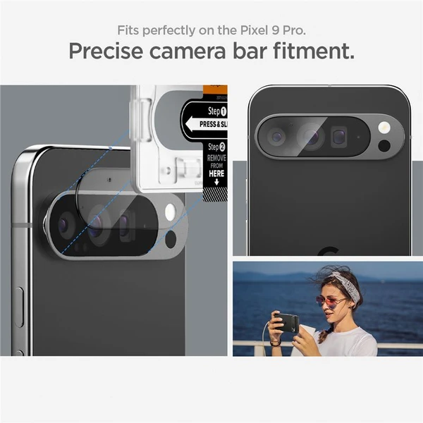 Spigen Glass tR EZ Fit Optik 2 Pack tvrdené sklo na fotoaparát Google Pixel 9 Pre číre - Ochranné fólie a sklo - Obrázok 381953f3654c4bc69aa83e98de42ba9f