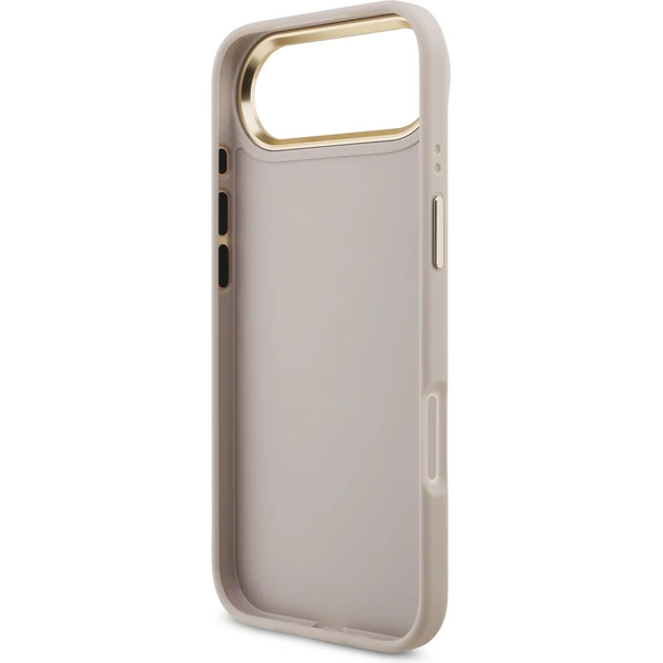 Guess PU Leather 4G Metal Logo Gold Frame kryt iPhone Air ružový - Puzdra - Obrázok 381c84e3c89a4e06a91d1da5af629036