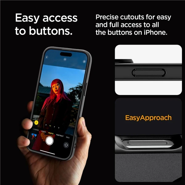 Spigen Ultra Hybrid MagSafe kryt iPhone 16 Pro Max frost black - Puzdra - Obrázok 381fc250868042238d6e6664b1503422