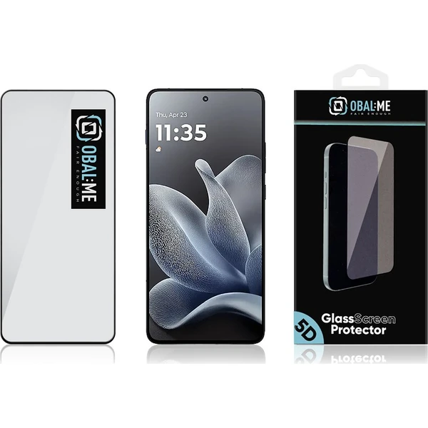 OBAL:ME 5D tvrdené sklo Motorola Edge 70 čierne - Ochranné fólie a sklo - Obrázok 385e8ee0a1ab432ea0b34016a451116f