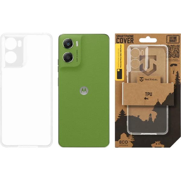 Taktický TPU kryt Motorola Moto G06/G06 Power priehľadný - Puzdra - Obrázok 386a7161f97f4e529f6cb943fbb317e0