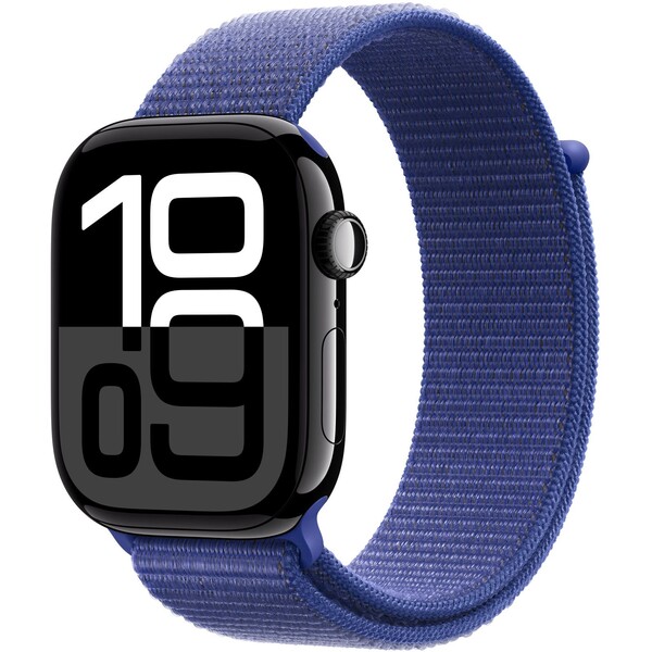 E-shop Apple Watch 49/46/45/44mm ultramarínový prevliekací športový remienok