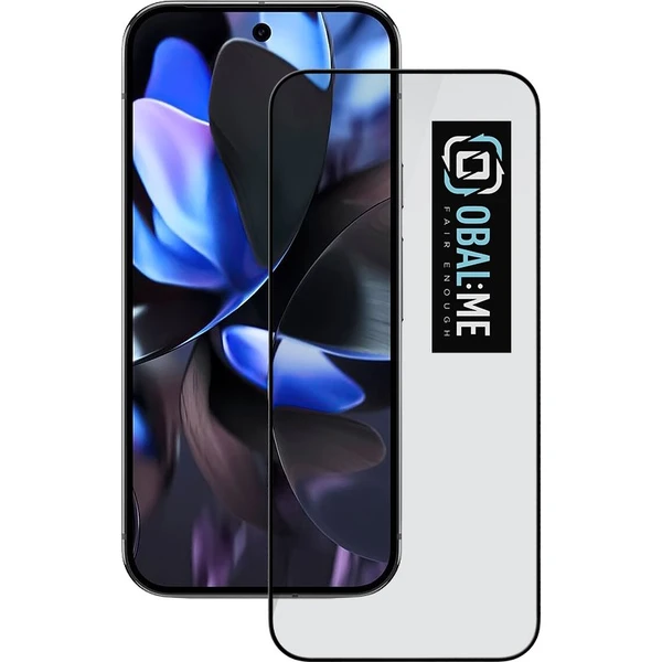 OBAL:ME 5D tvrdené sklo Google Pixel 10/10 Pro čierne - Ochranné fólie a sklo - Hlavný obrázok