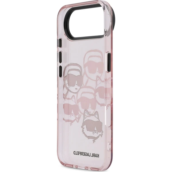 Karl Lagerfeld IML Multi K&CH Heads Zadný Kryt pre iPhone Air ružový - Puzdra - Obrázok 3898e7ef3e0148a890c282d08e75b62c