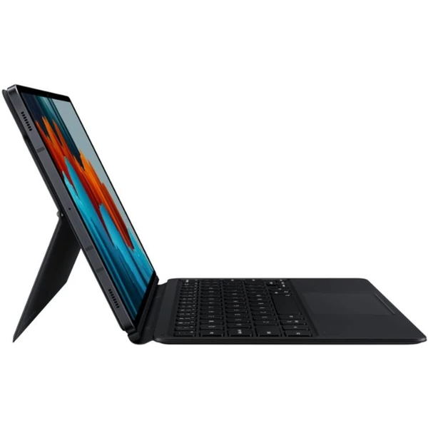 Samsung ochranný kryt s klávesnicou pre Galaxy Tab S7/S8 čierne - Puzdra s klávesnicou - Obrázok 38BX400301