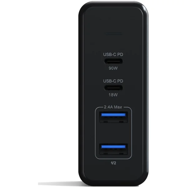Satechi 108W USB-C PD cestovní nabíječka vesmírně šedá - Nabíjačky - Obrázok 38CY100301