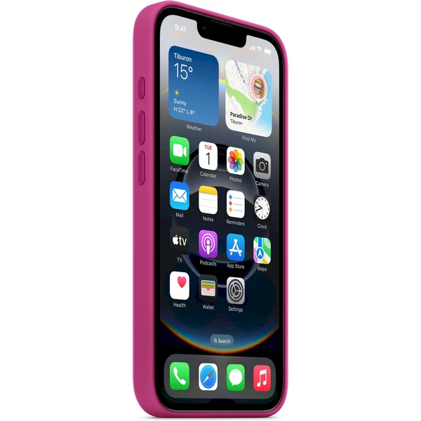 Apple silikónový kryt na iPhone 16e fuchsiová - Puzdra - Obrázok 38FC000P01