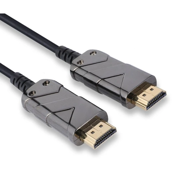 PremiumCord HDMI 2.1/HDMI 2.1 optický kábel s ethernetom 8K 10m čierny - Káble a redukcie - Hlavný obrázok