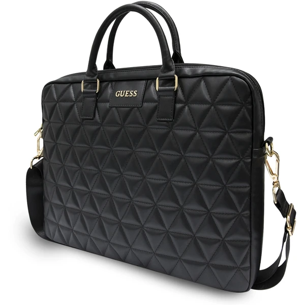 Guess Quilted taška pre 15" notebook čierna - Tašky - Obrázok 38GS100301
