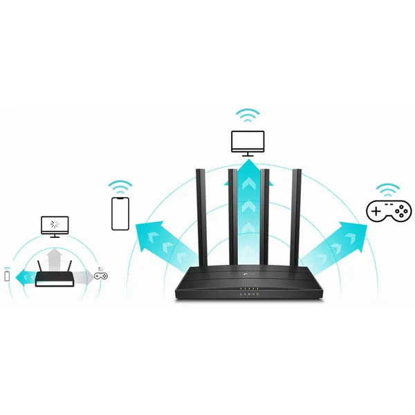 TP-Link Archer C80 Wi-Fi 5 smerovač čierny - Wi-Fi routery - Obrázok 38KN600301