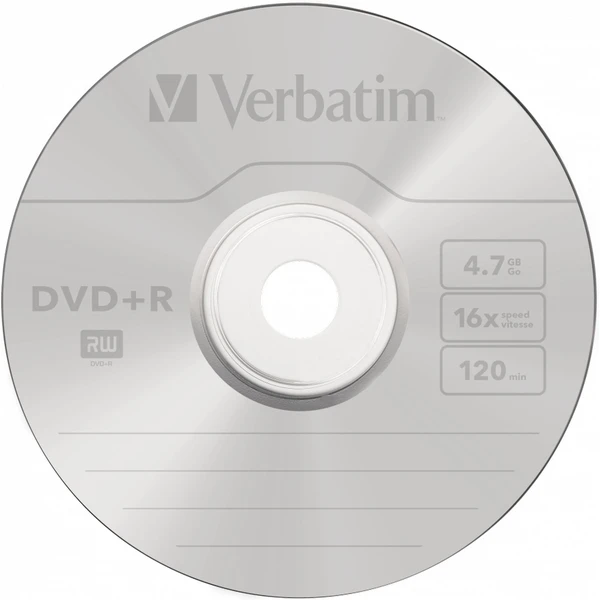 VERBATIM DVD+R(100 ks)Spindle/General Retail/16x/4.7GB - Optické disky - Obrázok 38P2000P01