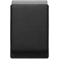 Woolnut kožené Sleeve púzdro pre 15" MacBook Air čierne - Puzdra