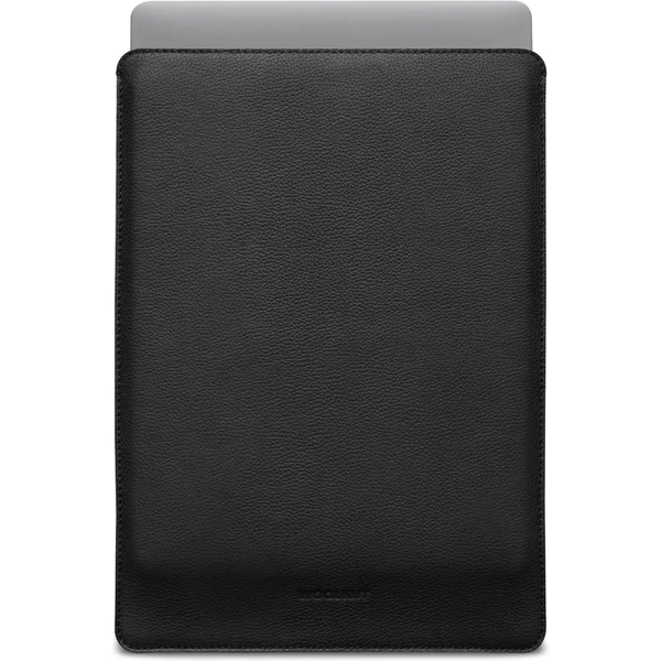Woolnut kožené Sleeve púzdro pre 15" MacBook Air čierne - Puzdra - Hlavný obrázok