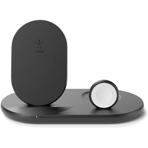 Belkin BOOST CHARGE 3v1 bezdrôtová nabíjacia stanica čierna - Nabíjačky - Obrázok 38WF300301