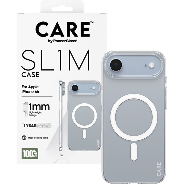 E-shop PanzerGlass® CARE SL1M (1mm) MagSafe kryt Apple iPhone Air číry