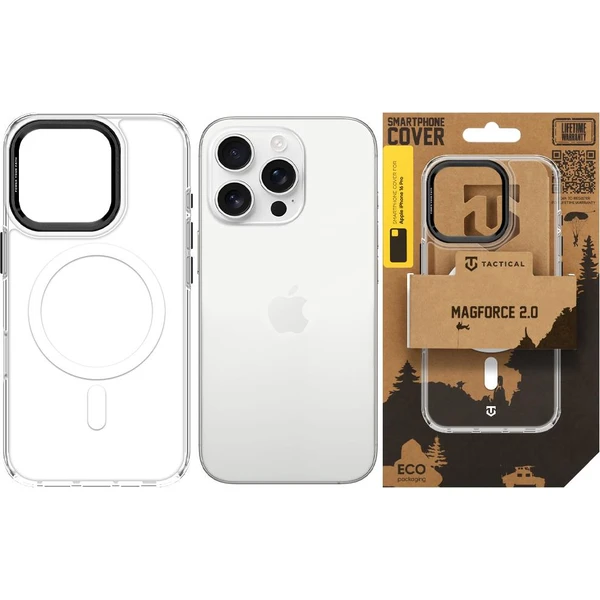 Tactical MagForce 2.0 Kryt pre Apple iPhone 16 Pro Black - Puzdra - Obrázok 38b5d9f41ac44255abdfd394233510f5