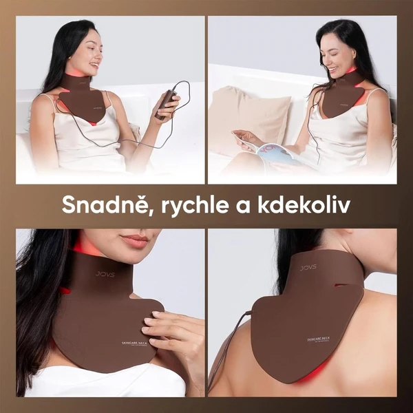 JOVS LED svetelná maska na krk a hrudník - Čističe pleti - Obrázok 38bf0a12a21f4361b8b4619495b8d199